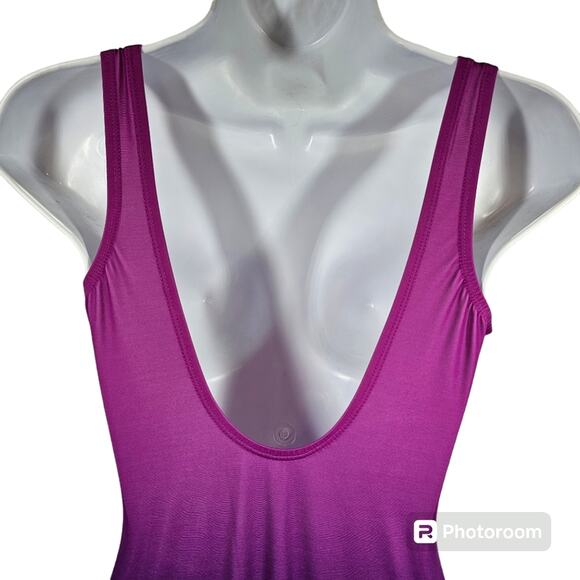 Lands' End Women's SlenderSuit Tummy Control V-neck Wrap Swimsuit Size 8 Petite - Picture 8 of 16